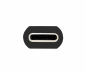Preview: USB type C to A charging cable, USB type C to A plug, 5V, 3A, OD: 4mm, black, DINIC polybag, 3m